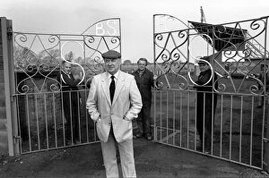 00786 Gallery: Billingham Synthonia new gates, 26th January 1989. The Billingham Synthonia sports club