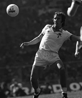 Billy Bonds challenges for the ball during the FA Cup Final match with Arsenal 1980 Billy Bonds challenges for the ball during the FA Cup Final match with Arsenal 1980