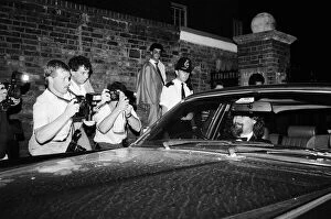 Paparazzi Gallery: Billy Connolly arriving at Prince Andrews stag party. 15th July 1986