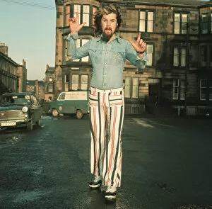 Images Dated 1st September 1973: Billy Connolly, Comedian, Actor and Musician from Scotland