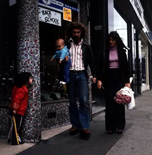 Billy Connolly with his ex wife Iris and children in September 1974 wife Billy Connolly with his ex wife Iris and children in September 1974 wife