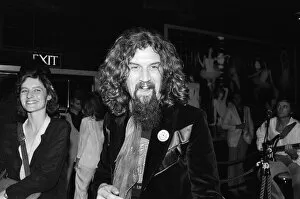 Images Dated 1st August 1980: Billy Connolly at the new nightclub Stringfellows in Covent Garden, London
