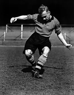 Billy Wright Wolves and England Footballer Circa 1948 Billy Wright Wolves and England Footballer Circa 1948
