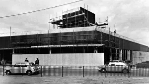 Birkenhead's new superstore nearing completion. 23rd March 1976 Birkenhead's new superstore nearing completion. 23rd March 1976