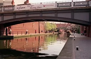 Images Dated 19th May 1998: Birmingham Canal Brindley Place