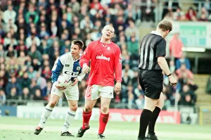 Images Dated 8th May 1997: Blackburn Rovers 0-0 Middlesbrough, Premier league match at Ewood Park