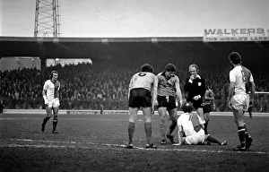 Blackburn Rovers 1 v. Derby County 0. Division Two Football. February 1981MF01-28-047 Blackburn Rovers 1 v. Derby County 0. Division Two Football. February 1981MF01-28-047