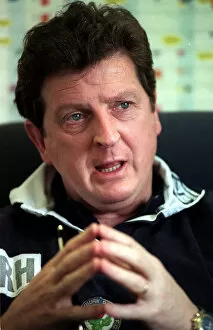 Images Dated 21st March 1998: Blackburn Rovers Football Manager Roy Hodgson, March 1998