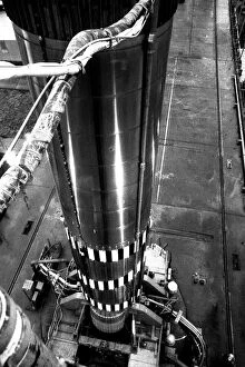 The Blue Streak F11 is tested at the Spadeadam rocket site beside Gilsland