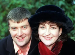 00192 Gallery: Blythe Duff and fiancee Det Sgt Tom Forrest January 1998