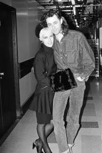 Bob Geldof and Paula Yates at LAP. 30th November 1987 Bob Geldof and Paula Yates at LAP. 30th November 1987