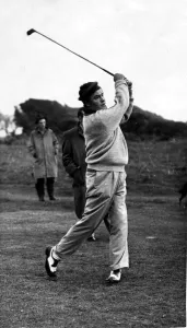 00192 Gallery: Bob Hope - At the British Amateur Golf Championship, Royal Porthcawl - 22nd May 1951