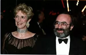 Images Dated 22nd November 1988: Bob Hoskins British Film actor and his wife Linda attend a film premiere November