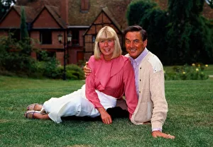 Bob Monkhouse with his wife Jackie September 1984 Bob Monkhouse with his wife Jackie September 1984