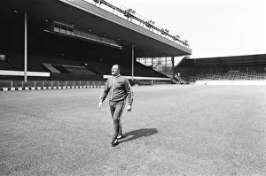 Bob Paisley at Anfield after taking over as Liverpool manager following the resignation Bob Paisley at Anfield after taking over as Liverpool manager following the resignation