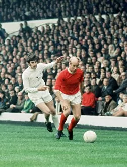 Bobby Charlton 1970 Leeds V Manchester United