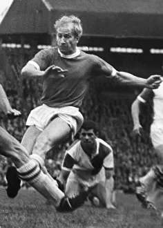 Bobby Charlton for Manchester United (centre) Picture taken during Manchester Bobby Charlton for Manchester United (centre) Picture taken during Manchester