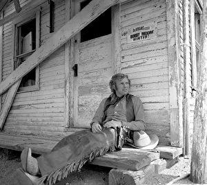 Images Dated 6th June 1971: Bobby Moore dressed as cowboy in America taken when West Ham were on their Tour of