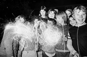 Bonfire Night, Reading, Berkshire, November 1975 Bonfire Night, Reading, Berkshire, November 1975