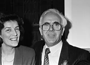 Images Dated 8th November 1990: Bootle By-election 1990, Merseyside, 8th November 1990. Won by Labour Party, Joe Benton