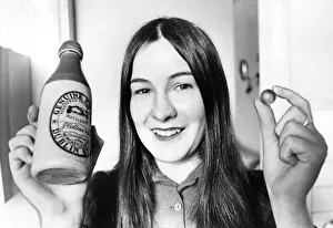 This bottle was found in the mud on the banks of the Tyne This bottle was found in the mud on the banks of the Tyne