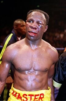 Images Dated 18th April 1998: Boxer Chris Eubank April 1998 After losing to Carl Thompson in Manchester