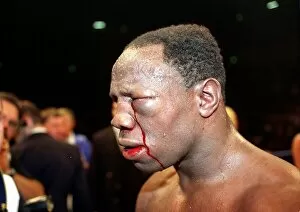 Images Dated 18th April 1998: Boxer Chris Eubank April 1998 After losing to Carl Thompson in Manchester