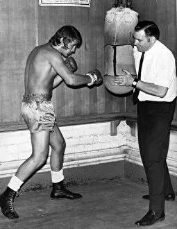 Boxer Dave Roden. 29th July 1971