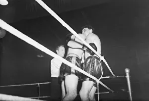 Boxing 1950 Jack Gardner beats Johnny Williams in eliminator for British Boxing 1950 Jack Gardner beats Johnny Williams in eliminator for British