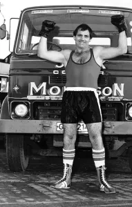 Boxing Alex Morrison who has resumed boxing at the age of 42 Boxing Alex Morrison who has resumed boxing at the age of 42