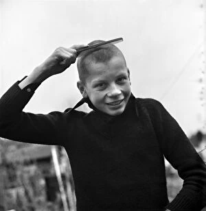 Boy/Skinhead/Shaven/Hair: Gary Brown, 14, of St. MaryIs Street, Winchester