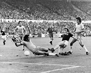Brazil v Scotland during Football World Cup 1974 Denny Dalglish (no Brazil v Scotland during Football World Cup 1974 Denny Dalglish (no