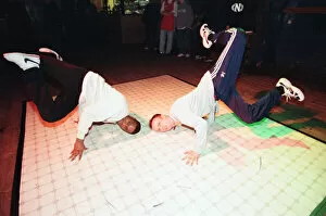 Images Dated 8th April 1998: Breakdancing at the After Dark Club, Reading, 8th April 1998