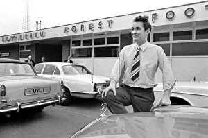 Images Dated 6th January 1975: Brian Clough new Manager of Nottingham Forest F. C. Brian Clough at Nottingham Forest