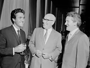 Images Dated 31st May 1970: Brian Culcheth, Lord Donald Stokes & Johnstone Syer pictured together at drinks reception