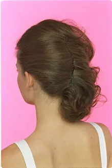 Brides Wedding Hair Feature July 1999 4 - after brushing hair smooth at back - add Brides Wedding Hair Feature July 1999 4 - after brushing hair smooth at back - add