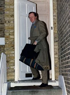 Images Dated 13th November 1992: Brigadier Andrew Parker Bowles Leaving his Kensington home. NovemberE1992 P003844