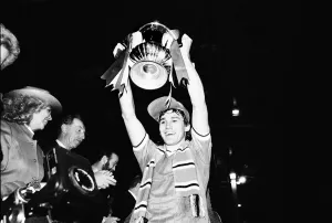 Images Dated 26th May 1983: Brighton & Hove Albion 0-4 Manchester United, 1983 FA Cup Final Replay at Wembley Stadium