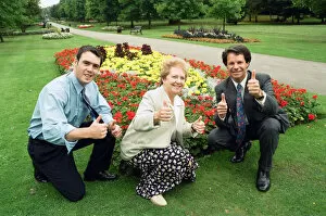 Images Dated 8th September 1999: Britain in Bloom regional finalists, pictured in Brueton Park, Solihull