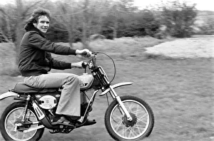 Britain's top motor-cycling ace Barry Sheene aged 24 Britain's top motor-cycling ace Barry Sheene aged 24