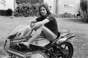 Britiain's new World Motorcycle racing Champion Barry Sheene relaxing at home in Britiain's new World Motorcycle racing Champion Barry Sheene relaxing at home in