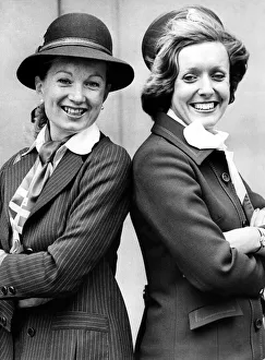 British Airways stewardesses Margaret Delaney (left) and Jane Swanson were part of a team British Airways stewardesses Margaret Delaney (left) and Jane Swanson were part of a team