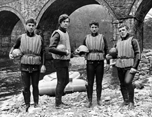 British Army Headless Valley expedition team. Pictured left to right, Corporal Skibinski British Army Headless Valley expedition team. Pictured left to right, Corporal Skibinski