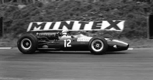 00150 Gallery: British Grand Prix 1966 Brands Hatch July 1966 John Surtees in his Ferrari