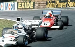 British Grand Prix 1972 Brands Hatch July 1972 Pete Revson in the Mclaren number 9