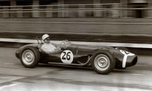 00150 Gallery: British Grand Prix Formula One at Aintree July 1961 No 26 racing