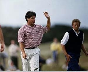 British Open Golf tournament held from 16th to 19th July 1992 at Muirfield Golf Links in