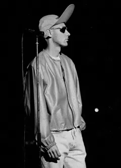 British pop group Pet Shop Boys on stage 1989 Neil Tennant British pop group Pet Shop Boys on stage 1989 Neil Tennant