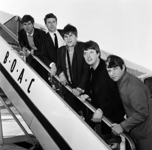 British rock group The Animals leaving London airport for Tel Aviv British rock group The Animals leaving London airport for Tel Aviv