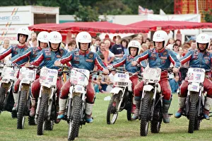 The British Steel Gala, Teesside, motorcycle display, 4th July 1993 The British Steel Gala, Teesside, motorcycle display, 4th July 1993
